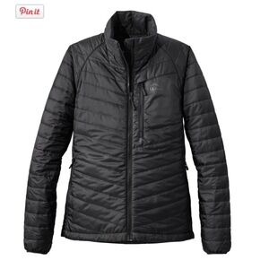 L.L. Bean Women's Black PrimaLoft Packaway Jacket size small